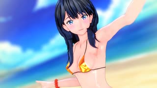 【MMD】宝多六花(ビキニ)「Surges」
