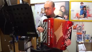 アコーディオンでPoMPoMs「Cheer for you! 」弾いてみた