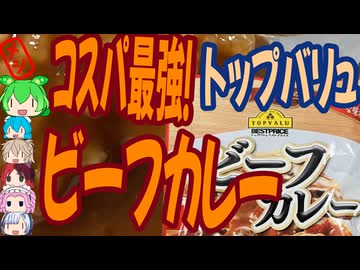 コスパ最強のトップバリュカレー-イオンヤマモリトップバリュベストプライスビーフカレー 辛口[世界のグルメを食べ尽くせ！]
