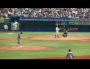 小澤周平や梅村大和を打ち取る木暮瞬哉（2024年6月1日 早稲田大 対 慶應大）
