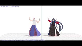 【MMD】Satisfaction【モデル進捗】