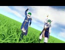 VRoidStudioで作ったレヴィンとセティに「ブリキノダンス」を踊ってもらった