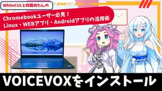 ChromebookにVOICEVOXをインストールする方法【Chromebookユーザー必見！Linuxとアプリの活用術】