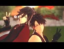 【MMD刀剣乱舞】ROUTE 23/Secret Answer【和泉守兼定/陸奥守吉行】