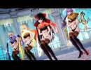 【東方MMD】東方の５人で「修羅薔薇」1080P