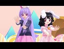 【東方MMD】Miy式 てゐ・鈴仙で「メロメロイド」1080P