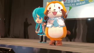 「マジカルミライ2024」で初音ミクとミク衣装ラスカルに会ってきた