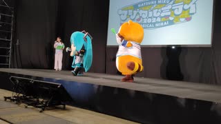 「マジカルミライ2024」で初音ミクとミク衣装ラスカルに会ってきた2