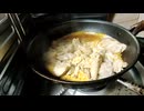 鶏胸肉卵とじで晩酌