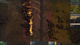 【Factorio/Rampant,fixed+Clockwork】夜行性バイターを見守るだけ(無言)