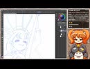 イラスト制作の様子を見守る生放送！#4 再録2