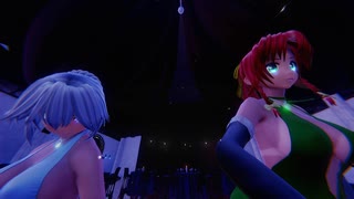 【東方MMD】　MIRROR　　めーりん・さくや