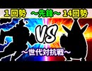 【世代対抗戦】１回勢 VS１４回勢 ～先鋒戦～【二回戦第三試合】-64スマブラCPUトナメ実況-