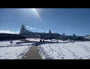 【癒し動画】雪を踏みながら歩く音、snow footsteps sound effect