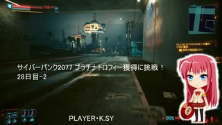 サイバーパンク2077 プラチナトロフィー獲得に挑戦！ 28日目-2