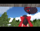 【東方ＭＭＤ】博麗神社で小傘、落ちる。