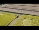 Photographing the harvest scenery. 生嶋一生