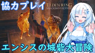 【協力】エンシスの城砦でツリガさんとシャブリリさんと大冒険【ホストで協力プレイ ELDEN RING】