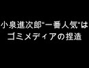 小泉進次郎“一番人気“はゴミメディアの捏造