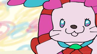 [Hand-Drawn] キュアくるるん 変身 [Cure Kururun Transformation]