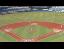 初回 二死二塁のピンチを抑える木更津総合 石沢順平くん＜甲子園目指し千葉大会準決勝 木更津総合 対 東京学館  2024年7月26日＞