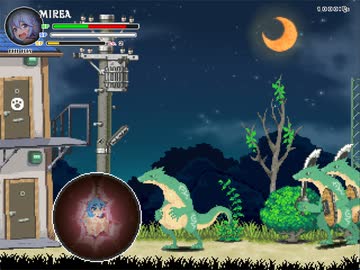 【リョナ】水の女神さん、「LIZARDMAN」に揉みくちゃにされる！【ミリア戦記DX】【vore】【丸呑み】