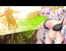 コッショリへるだいばー2　～ダメージを受けると触手にボテ腹にされるあかりちゃんとついでにアナル浣腸されるゆかりさんの管理民主主義布教活動～　[Mission-005_ムシ難易度3　チャージャー排除] - nicozon