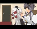 【MMD艦これ】時津風＆天津風「ある日の学校」文化祭前夜(前編)のスケベ【紳士向け】