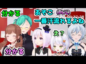 女性の胸元の汗問題に共感できる先輩達と共感できないせつーな【アップランド切り抜き】