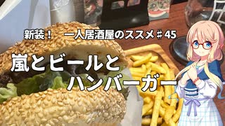 新装！一人居酒屋のススメ♯45【嵐とビールとハンバーガー】