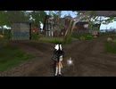 【メタバースの現在2024】セカンドライフ・リンデンホーム2019「Freensvillage（フリーンズビレッジ）滝公園から Jerife Blando（ジェリフェ・ブランド）島に野宿」9月5日撮影