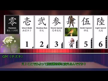 草が導くシノビガミ「終末のための祝歌」終