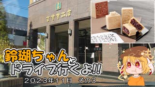 【ゆっくり車載】鈴瑚ちゃんとドライブ行くよ!!2023年11月その3