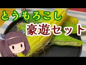 【お料理】東北きりたんととうもろこし豪遊セット