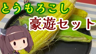 【お料理】東北きりたんととうもろこし豪遊セット