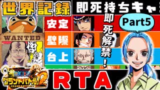 【RTA/WR】ワンピースグランドバトル2 全キャラRTA 1:57:32 part5/8 ゆっくり実況解説【グラバト2】
