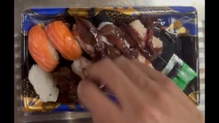 ホタルイカの醤油漬け　寿司