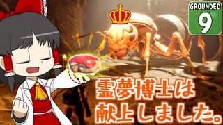 【遭難３】博士と助手は研究所の裏庭で遭難しました。９日め【Grounded】【ゆっくり実況】