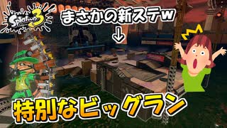 【スプラトゥーン3】緊急！まさかの新ステージが登場な特別なビッグランに参加/サーモンラン【Splatoon3】