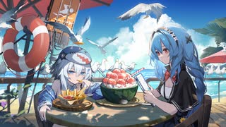 【巨女×メカ娘】ハツリバーブ-HAZEREVERB-　イベントストーリー　『真夏のサンゴ礁』 part 6【健全系RPG】
