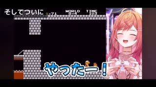 【しらかミーム】莉々華が告知を賭けてマリオ1のクリア耐久に挑む話【ホロライブ】