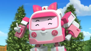 アンバーとまなぼうせいかつあんぜん／ロボカーポリーシリーズ　第1話　こうえんであそぶときのルール／かぜがつよいひはきをつけよう