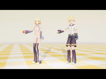 【MMD】Ievan Polkka【鏡音リン・鏡音レン】