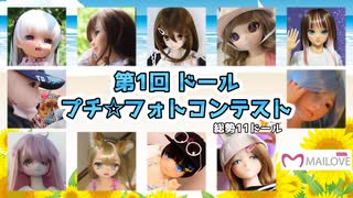 【#ドール】第01回ドールプチ☆フォトコンテスト開催！！総勢11名が集まってくれました【#ラブドール】【#等身大ドール】【#リクのひめごと】