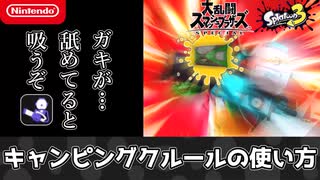 キャンピングクルールの使い方【スマブラSP】【スプラ3】