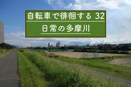 自転車で徘徊する 32 ~日常の多摩川~