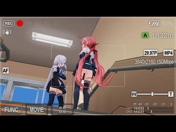 【MMD艦これ】江風「ある日の学校」雑談のスケベ【紳士向け】