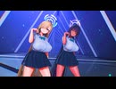 【MMD ブルーアーカイブ 4K/60fps】《Ichinose Asuna (一之瀬アスナ) Kakudate Karin (角楯カリン)》~《SISTAR(씨스타) - SHAKE IT》