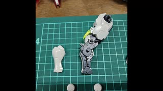 作ってみた　一番くじ 機動戦士ガンダム ガンプラ 2024　FULL MECHANICS 1/100 ガンダムエアリアル ソリッドクリア