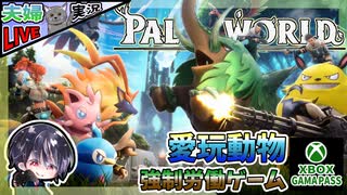 鉱石がある平坦で広い土地に引越したいので新装備＆にゃんバットを手に入れて戦力強化【夫婦実況】【ゆきとの日常】【パルワールド】